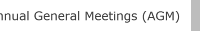 Annual General Meetings (AGM)