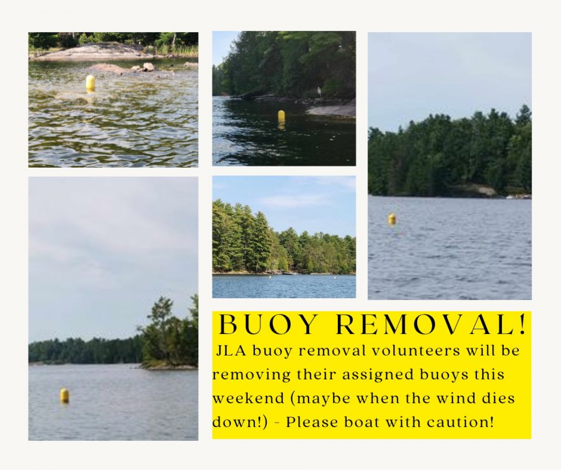 JLA Buoy Removal